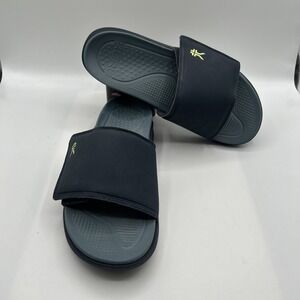 Kuru Men's Moment Sandal, Midnight Blue / Pale Lime,  SZ: 10 M